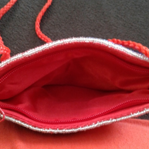 NIB.  Sequined red white and blue mini bag - Picture 4 of 7